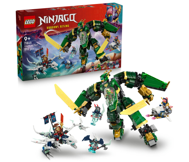 LEGO Ninjago 71845 Odrzutowy mech Lloyda - 1331656 - zdjęcie 2